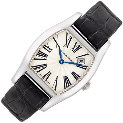 Lot 370 - Stainless Steel 'Richeville' Wristwatch, Girard-Perregaux, Ref. 2655