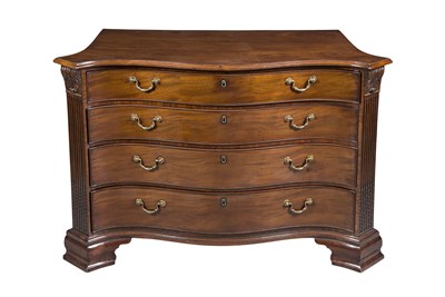 Lot 458 - George III Mahogany Chest of Drawers Circa...