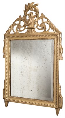 Lot 452 - Neoclassical Style Giltwood Mirror with Birds...