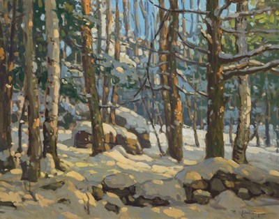 Lot 1164 - John C. Traynor American, b. 1961 Forest in...