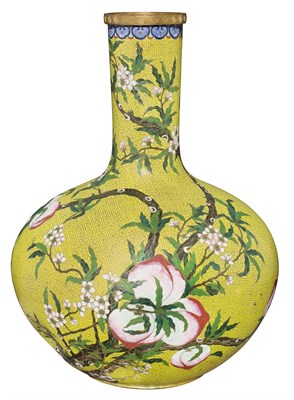 Lot 212 - Large Chinese Cloisonne Vase 19th Century The...