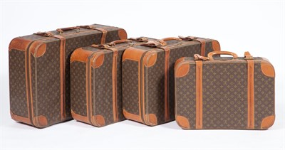 Lot 280 - Group of Four Louis Vuitton Soft Suitcases...