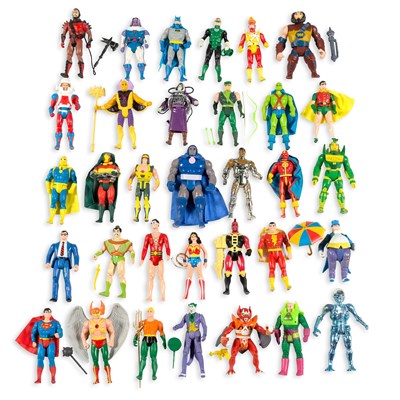 Lot 13 - Super Powers action figure collection...