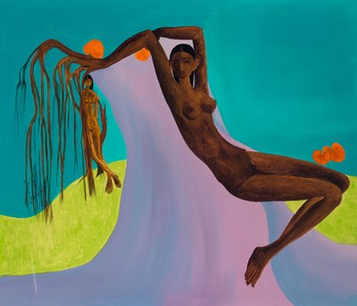 Lot 61 - B. Prabha Indian, 1933-2001 Untitled, circa...