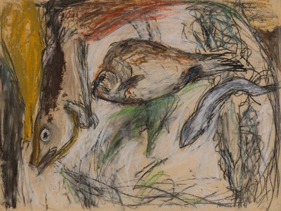 Lot 2078 - Larry Rivers American, 1923-2002 Untitled Fish,...