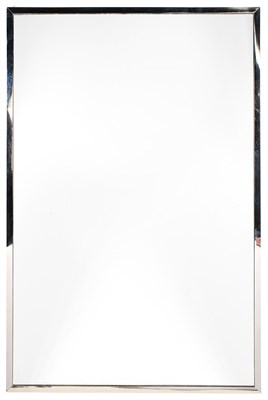 Lot 190 - Jacques Adnet Chrome-Plated Mirror Circa 1935...
