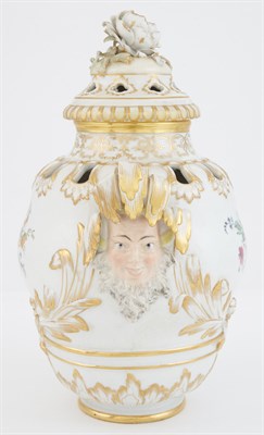 Lot 148 - Russian Porcelain Potpourri Vase and Cover...