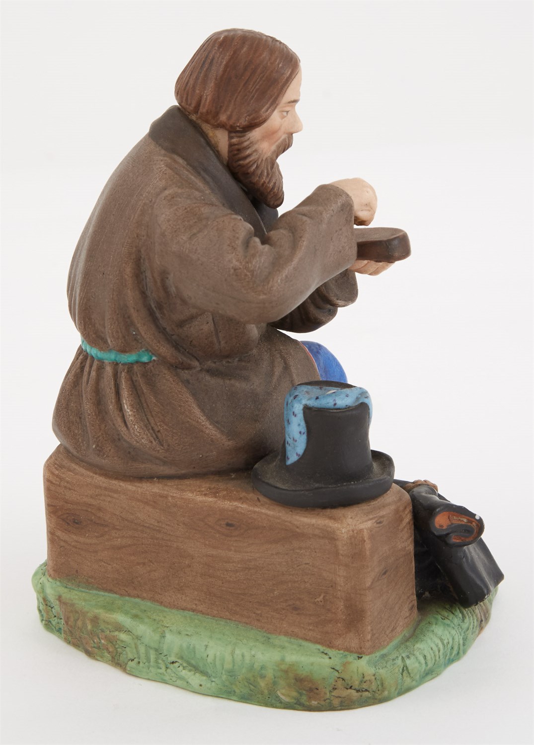 Lot 119 - Russian Porcelain Figure of a Peasant Man...