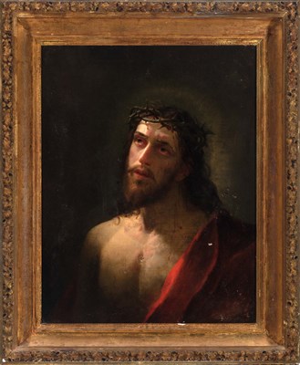 Lot 98 - Russian School 19th Century Christ Crowned...