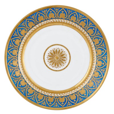 Lot 145 - Russian Porcelain Plate from the Ropsha...