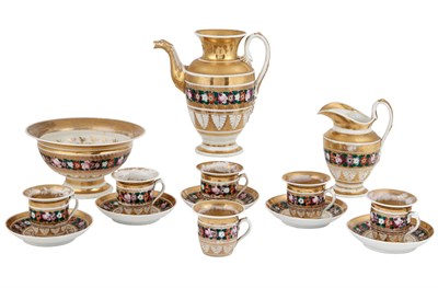 Lot 179 - Continental Porcelain Part Tea Service...