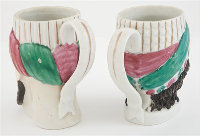 Lot 124 - Two Russian Porcelain Mugs Kuznetsov...