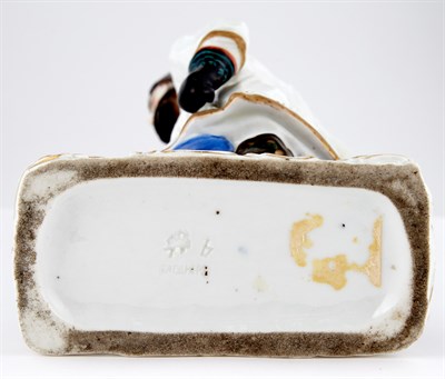 Lot 121 - Russian Porcelain Figure of a Fisticuffs...