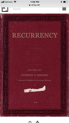 Lot 40 - Stephen G. Rhodes American, b. 1977 Recurrency...