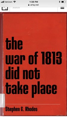 Lot 41 - Stephen G. Rhodes American, b. 1977 The War of...