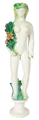 Lot 209 - Georges Jouve Ceramic Standing Figure of a...