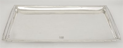 Lot 267 - Jean E. Puiforcat Silver Monaco Pattern Tray...