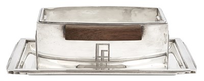 Lot 268 - Jean E. Puiforcat Silver and Rosewood...
