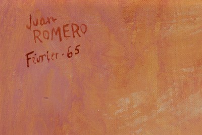 Lot 99 - 10/1/18Juan Romero Spanish, 1932-1996 Un Soir...