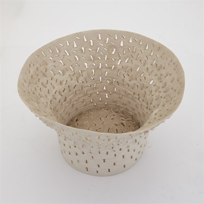 Lot 525 - Lawson Oyekan Porcelain Vessel Titled Trial...
