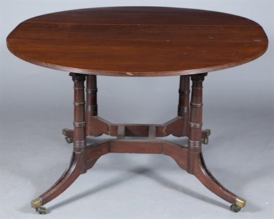 Lot 476 - Regency Mahogany and Part-Ebonized...