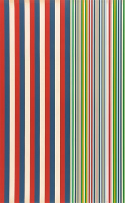 Lot 25 - Gene Davis American, 1920-1985 Minute-Man...