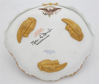 Lot 540 - Haviland Limoges Painted Porcelain Seafood...