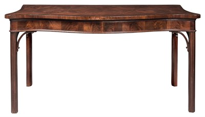 Lot 397 - George III Mahogany Serving Table in the...