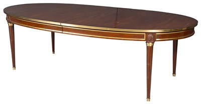 Lot 421 - Louis XVI Style Brass-Mounted Mahogany...