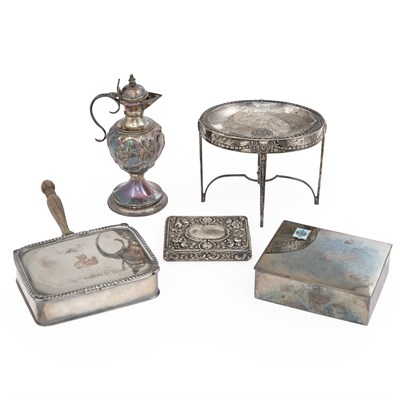Lot 191 - Miscellaneous Group of Silver and Silver...