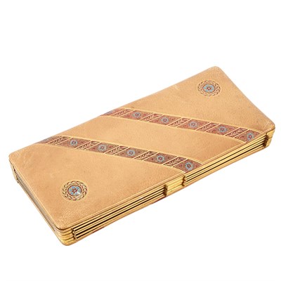 Lot 133 - Leather Bound Photograph Album Enclosing...