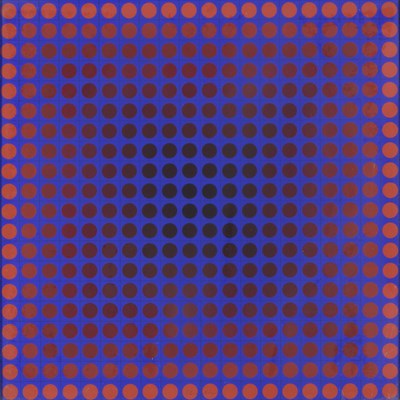 Lot 145 - Victor Vasarely (1906-1997) COMPOSITION Color...