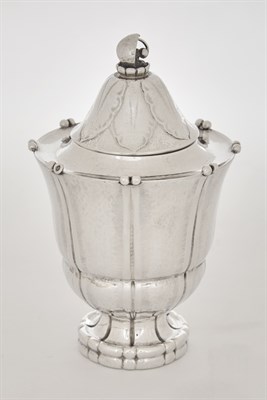 Lot 274 - Georg Jensen Sterling Silver Tea Caddy Model...