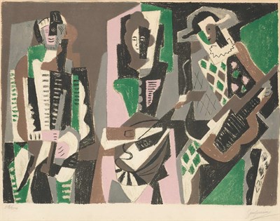Lot 216 - Gino Severini (1883-1966) LE CONCERT (MELONI...