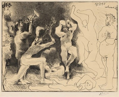 Lot 156 - Pablo Picasso LA DANSE DES FAUNES (B. 830)...