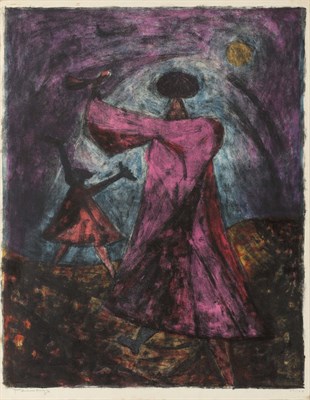 Lot 195 - Rufino Tamayo (1899-1991) DOS MUJERES (PEREDA...
