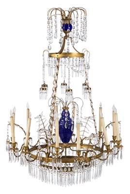 Lot 518 - Swedish Neoclassical Style Gilt-Metal and...