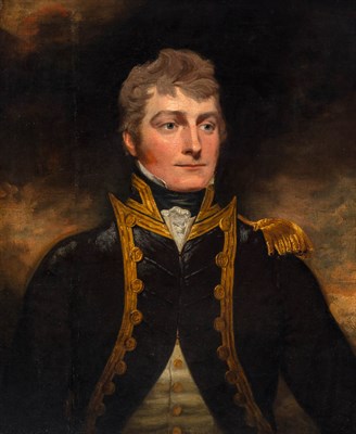 Lot 86 - Attributed to Samuel Woodforde, R.A. Portrait...