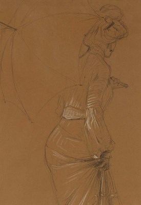 Lot 46 - French School 19th Century A Lady with an...