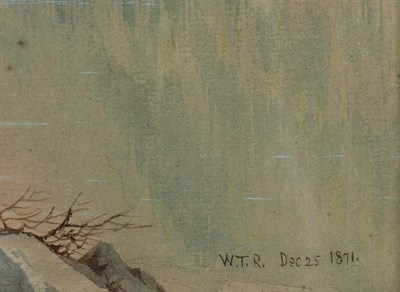 Lot 16 - William Trost Richards American, 1833-1905...