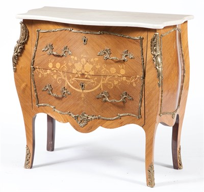 Lot 382 - Pair of Louis XV Style Gilt-Metal Mounted...