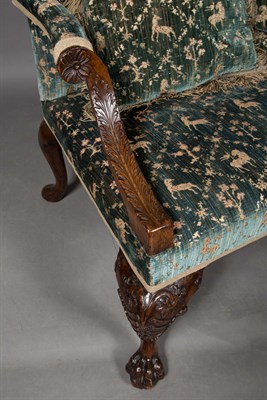 Lot 390 - George II Walnut Sofa in the manner of Giles...