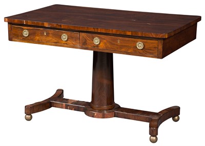 Lot 300 - Victorian Rosewood Table Height 28 1/4 inches,...