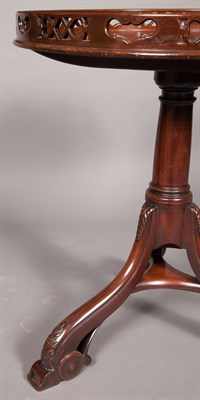 Lot 392 - George II Mahogany Tripod Table Mid-18th...