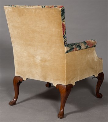 Lot 393 - George II Needlework-Upholstered Walnut...