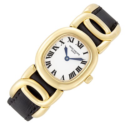 Lot 394 - Gold Wristwatch, Patek Philippe