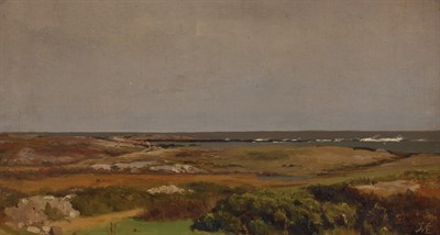 Lot 18 - Jervis McEntee American, 1828-1891 Coast of...