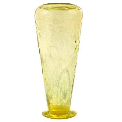 Lot 492 - Tiffany Favrile Glass Footed Vase Circa 1904...