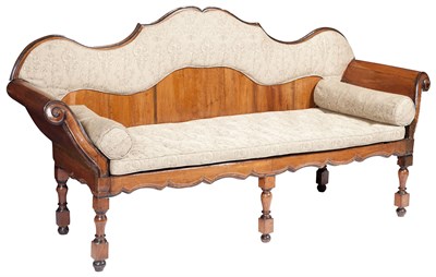 Lot 309 - Anglo-Dutch Walnut Settee Height 39 inches,...