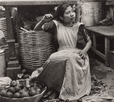 Lot 52 - AUERBACH, ELLEN (1906-2004) Market, Oaxaca,...
